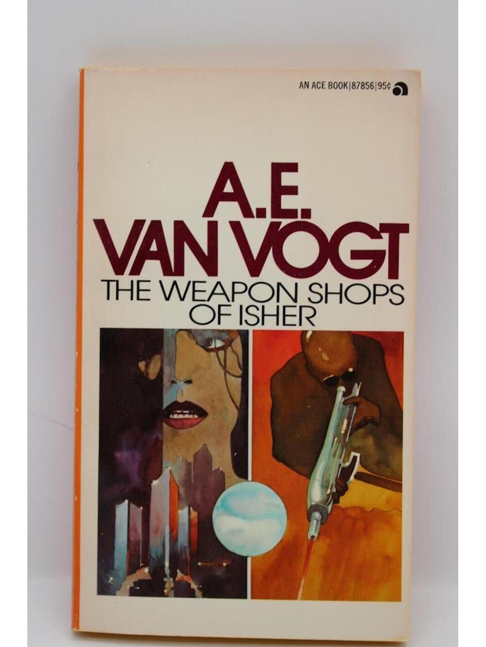 Vintage The Weapon Shops of Isher Science Fiction Paperback by A.E. Van Vogt